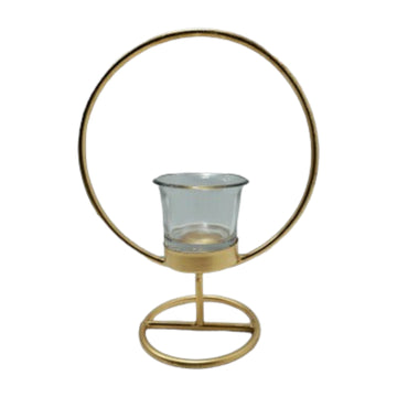 Round T-Light with Glass