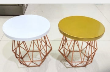 CAKE STAND GEOMETRIC DESIGN BASE 3 SIZES