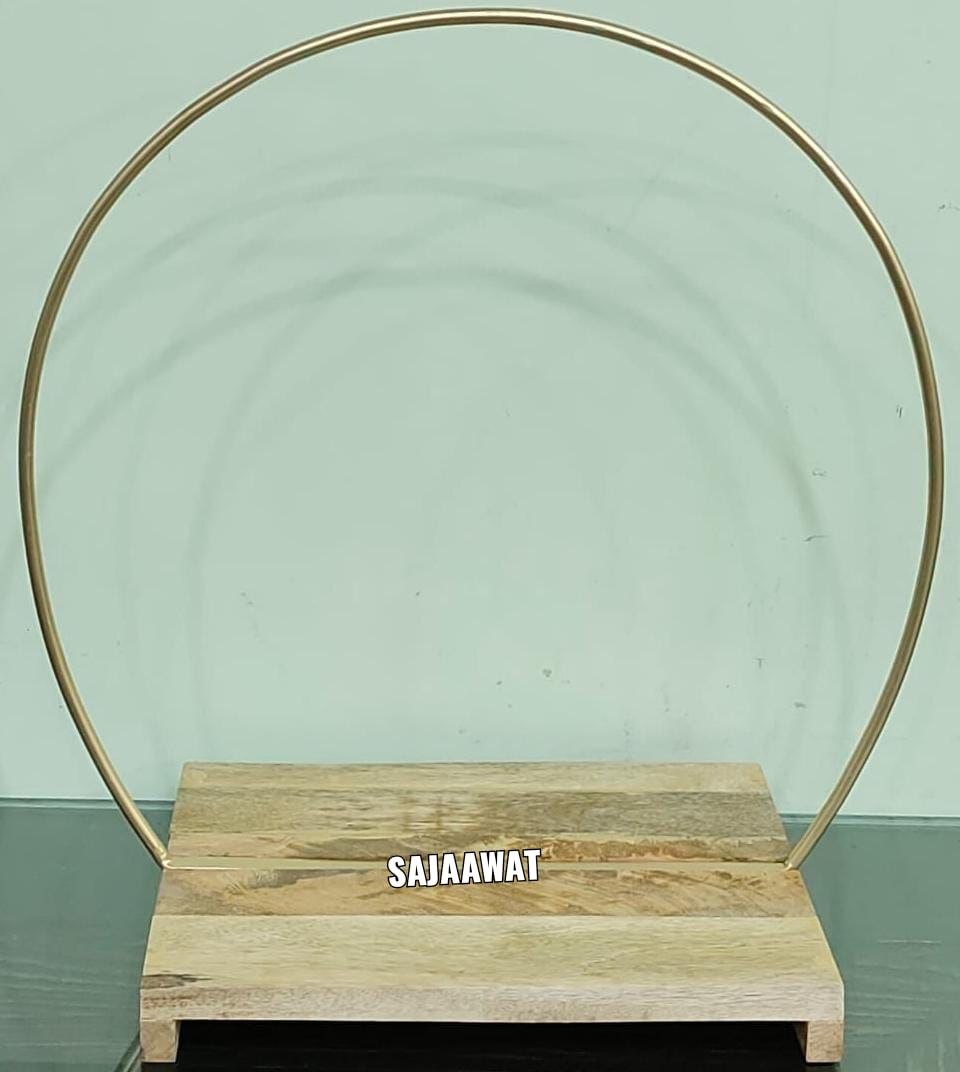 Wooden Hoop Stand – 16" Hoop