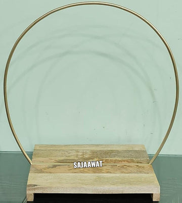 Wooden Hoop Stand – 16" Hoop