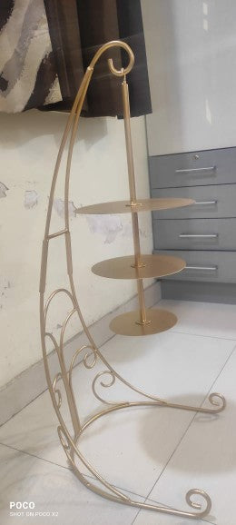 Cake Stand Chandelier – 36" Height, 3 Tier (6", 8", 10")