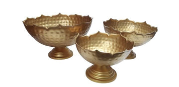 Taj Bowl with Base – Set of 3