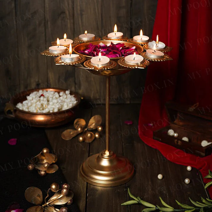 Diya Urli Standing – Set of 3