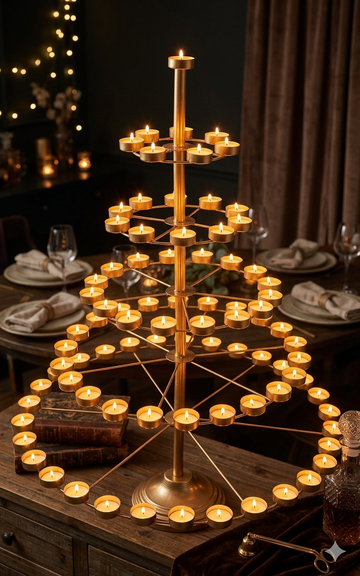 TLIGHT STAND FOR DIWALI OCCASION 86 LITE STAND - 34"H
