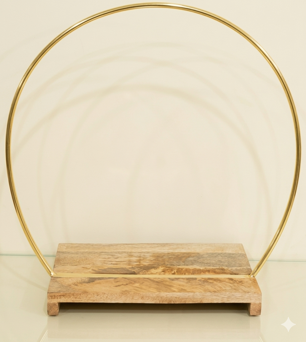 Wooden Hoop Stand – 16" Hoop