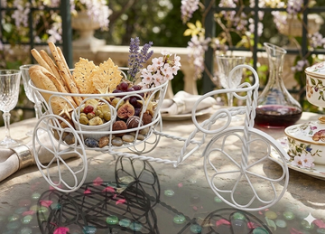HAMPER BASKET WITH CYCLE DESIGN