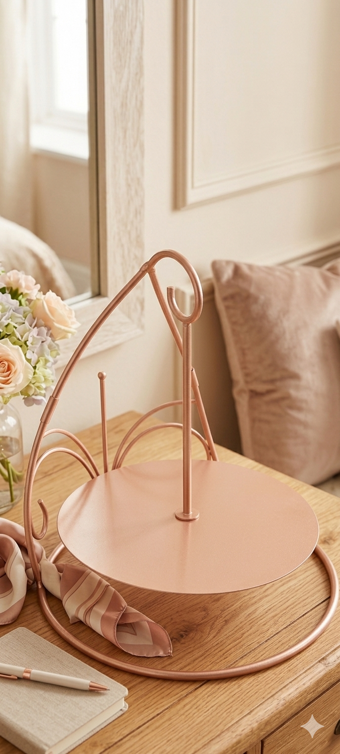 Single Tier Chandelier Cake Stand