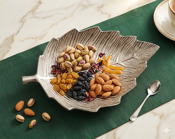 SKD LEAF DESIGN SERVING DISH BOWL