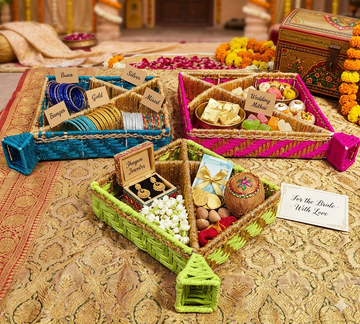 METAL KITE SHAPE BASKET TRAYS WITH 3 SIZE OPTIONS AND 3 COLOUR OPTIONS
