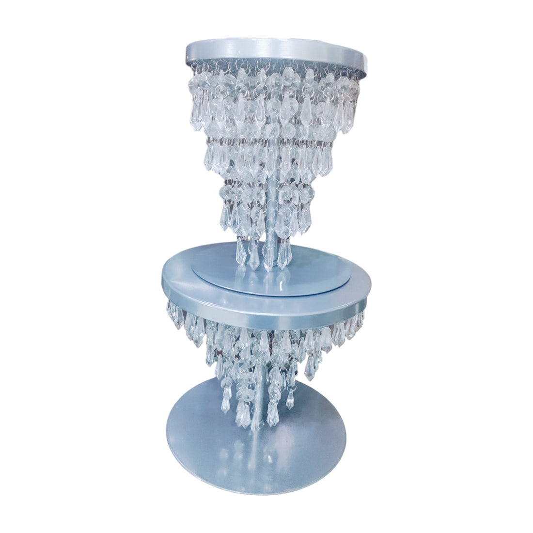 Crystal Cake Spacers – Set of 2