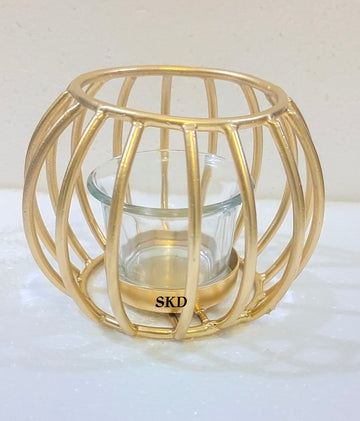 Ball Shape T-light with Glass