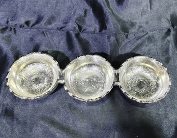 METAL ALUMINIUM 3 BOWL FOR PACKAGING