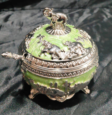 SKD LUXURY JAR IMPORTED 2 COLOUR OPTION -- 4X4 INCHES