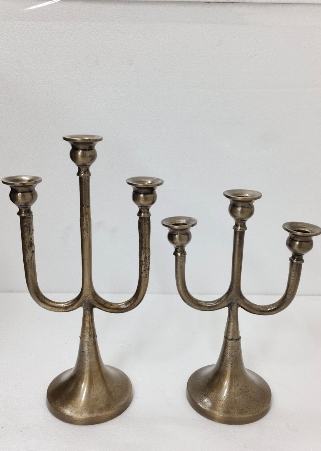 ALUMINIUM CANDLE STAND 3 LITE